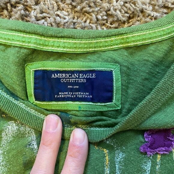 American Eagle graphic T-shirt size M - Picture 3 of 3